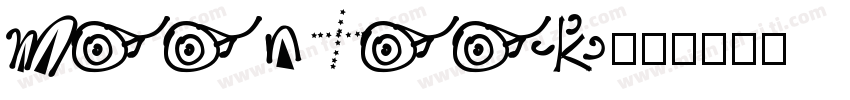 moon took字体转换